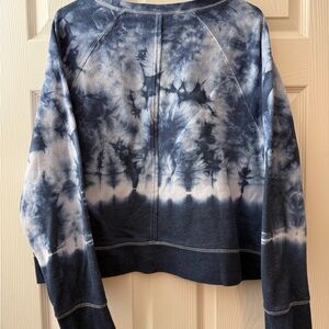 JoyLab Navy Blue Fleece Pullover